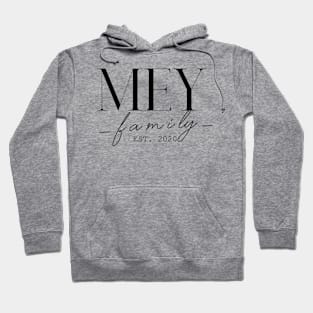 Mey Family EST. 2020, Surname, Mey Hoodie